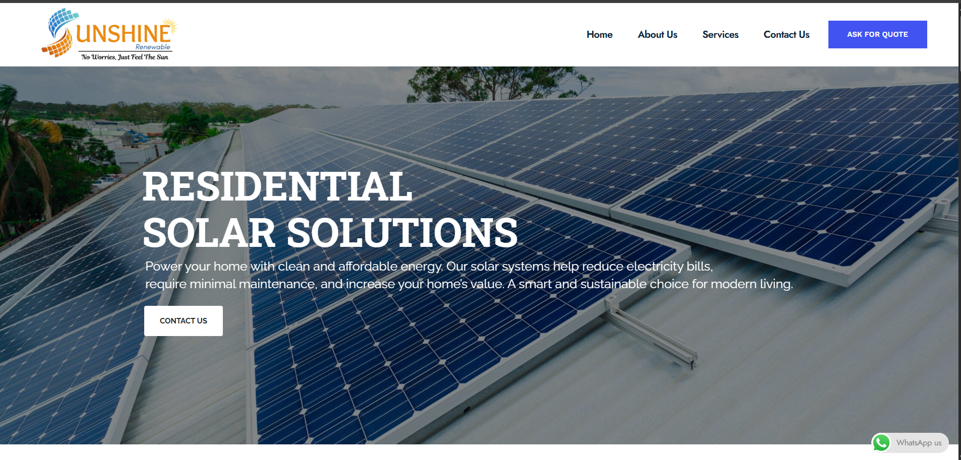 sunshine WordPress preview